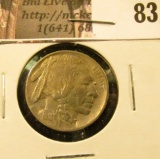 1913 P Type One Buffalo Nickel, EF.