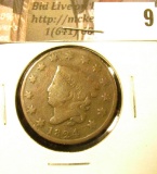 1824 U.S. Large Cent, VG.