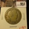 951 . 1905-S Barber Half Dollar, G obverse, AG reverse, G value $16