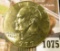 1075 . 1977 Eisenhower Dollar, BU toned from a Mint Set, MS63 value