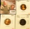 1127 . (3) Proof Lincoln Memorial Cents, 1981-S type 1 & type 2 (to