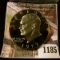 1185 . 1977-S Proof Eisenhower Dollar, value $5