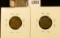 1201 . (2) “Magician Coins” – Lincoln Cents hollowed out to accept