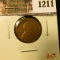 1211 . ERROR – 1944 Lincoln Cent, off-center strike, value $15+