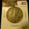 977 . 1917 Walking Liberty Half Dollar, VF30, sharp details, value
