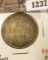 1237 . 1909 Newfoundland 50 Cents, F, value $17