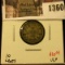 1360 . 1907 Canada Ten Cents, VG+, value $10