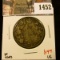 1452 . 1919 Canada 50 Cents, VG, value $14