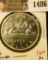 1486 . 1963 Canada Silver Dollar, BU, value $30+