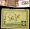 1561 . 1937 Federal Migratory Waterfowl $1 Stamp, signed. RW # 4.