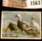 1563 . 1983 Minnesota Migratory Waterfowl $3 Stamp, artist signed.