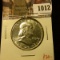 1012 . 1954-D Franklin Half Dollar, Bu MS63+, value $30