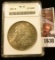 1638 . 1890 Morgan Dollar Graded Ms 62 By ANACS