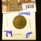 1678 . 1858 Large Letters Flying Eagle Penny