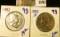 1692 . 1951 P and 1952-D Franklin Half Dollars