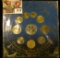 1718 . Kingdom Of Thailand Coin Set