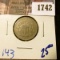 1742 . 1867 Shield Nickel