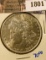 1801 . 1889 Morgan Silver Dollar