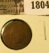 1804 . Key Date 1869 Indian Head Penny