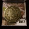 1042 . 1885-S Morgan Silver Dollar, F, little bit better date, VF v