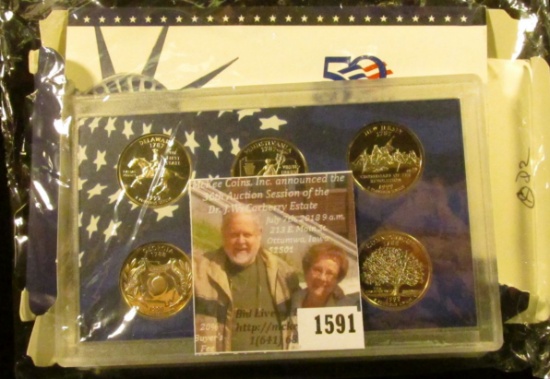 1591 . 1999 S United States nine-piece Proof Set. original as issue