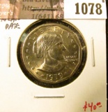 1078 . 1979-P Susan B. Anthony Dollar, Wide Rim/Near Date, tough va