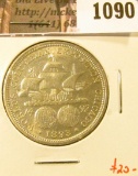 1090 . 1893 Columbian Exposition Commemorative Half Dollar, AU+, va