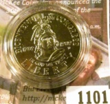 1101 . 1989-D Congress Bicentennial Commemorative Half Dollar, BU i