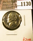 1130 . 1955 Proof Jefferson Nickel, value $22