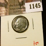 1145 . 1961 Proof Roosevelt Dime, value $5