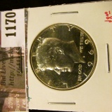 1170 . 1969-S Proof Kennedy Half Dollar, 40% Silver, value $8