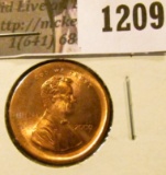 1209 . ERROR - 2000 Lincoln Cent, broad struck, value $5+