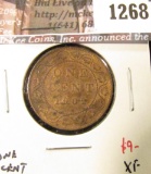 1268 . 1902 Canada One Cent, XF, value $9