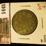 1448 . 1911 Canada 50 Cents, G, value $15