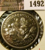 1492 . 1970 Canada One Dollar, BU MS64+, value $20+