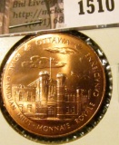 1510 .  Royal Canadian Mint Medal, obverse Ottawa, reverse Wiinipeg