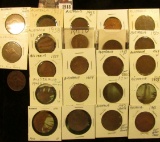 1518 . (9) Half Pennies and 14 Large Pennies from Australia, good s