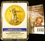 1552 . 1933 Saint-Gaudens Gold Double Eagle Reverse Proof, slabbed