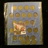 1666 . Jefferson Nickel Set From 1938 To 1961.  The Set Includes al