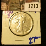 1713 . 1933-S Walking Liberty Half Dollar