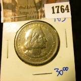 1764 . 1893 Columbian Exposition Silver Commemorative Half Dollar