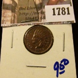 1781 . 1902 Indian Head Penny