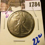 1784 . 1920-D Walking Liberty Half Dollar