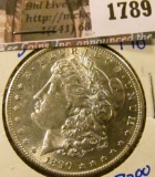 1789 . 1890-S Morgan Silver Dollar