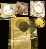 1816 . United States Marine Corp Medal, Gold Enhanced Replica Buffa