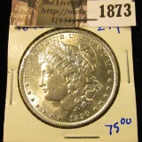 1873 . 1890 MORGAN DOLLAR