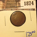 1874 . Key Date 1870 Indian Head Cent