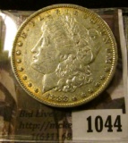 1044 . 1888 Morgan Silver Dollar, XF, light peripheral toning, valu