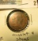 1804 U.S. Half Cent, Fine, Crosslet 4 with stems.