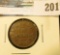 1922 Canada Maple Leaf Cent. Key date. VF.